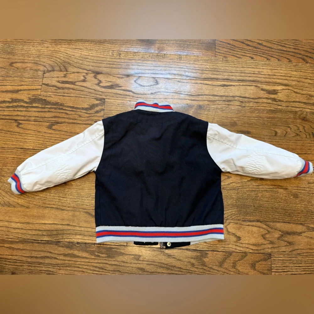 London Fog vintage kids bomber jacket, size 3-4